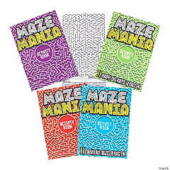 Maze Mania Activity Books - 24 Pc.