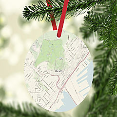 MDF Ornament Duluth Minnesota Map