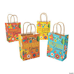 Fun Express 36 PC Small, Medium & Large Kraft Paper Bags & Assorted Tissue Paper Kit