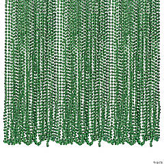 Mega Bulk 720 Pc. Green Metallic Bead Necklaces