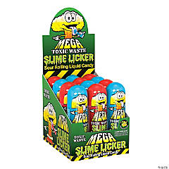Mega Toxic Waste® Slime Licker® Sour Liquid Candy Containers