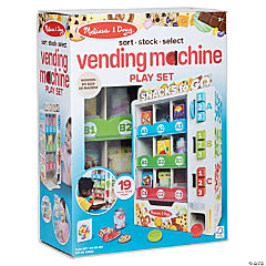 Melissa &amp; Doug Sort, Stock, Select Wooden Vending Machine Play Set