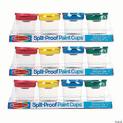 Melissa & Doug® Spill-Proof Paint Cups, 12 count