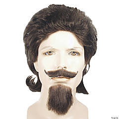 Men s Buffalo Bill Wig Beard Set