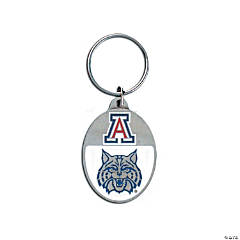 Metal NCAA® Arizona Wildcats Sculpted Key Rings