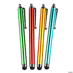 Metallic Stylus Pens - 12 Pc.