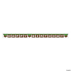 Minecraft® Jointed Birthday Banner