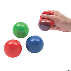 Mini Color-Changing Squeeze Balls - 12 Pc.