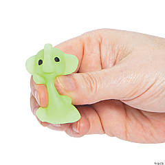 25 Pack Squishy Mochi Squishy Toys, Glitter Glow in the Dark Mini Cute  Squishy Toys for Kids 