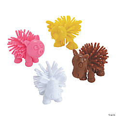 Playscene Mini Troll Doll Party Favors - 12 Pack!