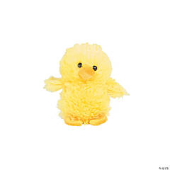 Mini Fuzzy Stuffed Chicks - 12 Pc.