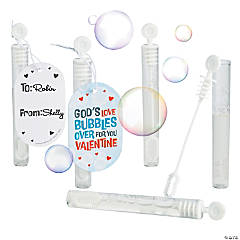 Mini God’s Love Bubbles Valentine Exchanges with Card for 24