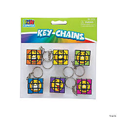 Mini Magic Cube Puzzle Keychains
