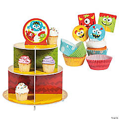 Mini Monster Cupcake Stand Kit - 101 Pc.