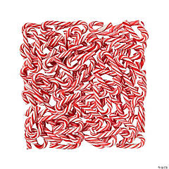 Mini Peppermint Candy Canes - 100 Pc.