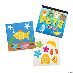 Mini Pets Sticker-By-Number Books