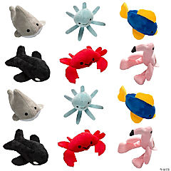 Mini Tropical Stuffed Animals