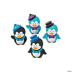 Mini Winter Penguin Characters - 12 Pc.