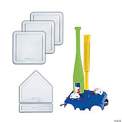 MLB Fold Away Tee and 5pc Rubber Base Set