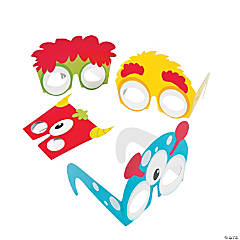 Monster Party Glasses- 12 Pc.