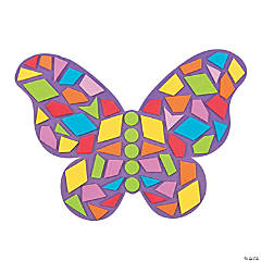 Mosaic Butterfly Kit - 24 Pc.