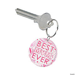 Mother’s Day Best Mom Ever Keychain - 12 Pc.