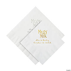 Qilery 100 Plain Thank You Wedding Napkins Cocktail Napkins  Newlyweds to Family Friends Guests with Built in Flatware Pocket Tissues  Napkins Bridal Shower Rehearsal Dinner Party Supply (Sage Green): Cocktail