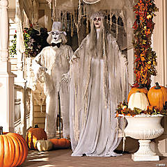 Mr. & Mrs. Rot Standing Halloween Decorations - 2 Pc.