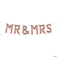 Mr & Mrs Rose Gold 18