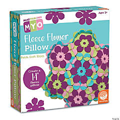 MYO Fleece Flower Pillow