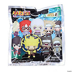 Naruto Shippuden Series 4 3D Foam Bag Clip  One Random