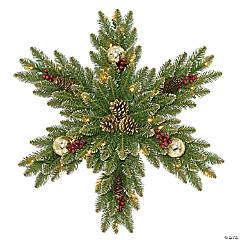 National Tree Company 18 in. Neon Style Lighted Snowflake Decoration