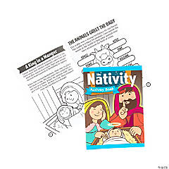 Nativity Learning Activity Books