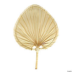 Natural Palm Leaf Fan