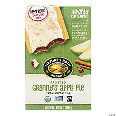 Nature's Path Organic Frosted Toaster Pastries - Granny's Apple Pie - Case of 12 - 11 oz.