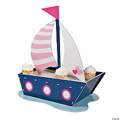 Nautical Girl Cupcake Stand