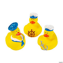 Nautical Rubber Duckies - 12 Pc.