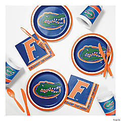 Florida Gators Checkered NCAA University Sports Party Paper Luncheon Napkins 
