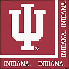 NCAA Indiana University Napkins - 60 Count