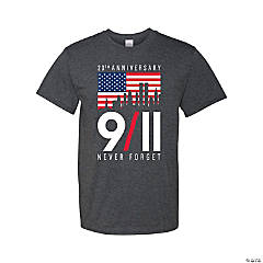 Never Forget 9/11 Adult’s T-Shirt - 2XL