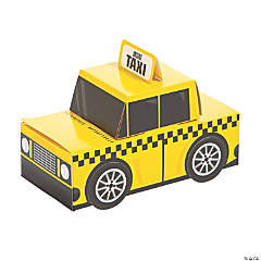 New York City Taxi Favor Boxes - 12 Pc.