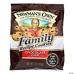 Newman's Own Organics Cookies Chocolate Chip 7 oz Pack of 6