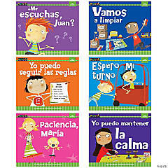 Newmark Learning MySELF Readers: I Am in Control of Myself, Small Book, Spanish, Set of 6