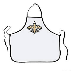 NFL Football New Orleans Saints Sports Fan BBQ Grilling Apron Grey