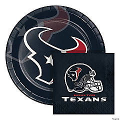 NFL Houston Texans Paper Plate and Napkin Party Kit