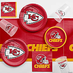 NFL Kansas City Chiefs Game Day Party Supplies Kit - 8 Guests