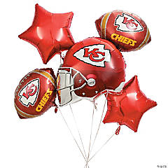 NFL® Kansas City Chiefs™ Mylar Balloons - 5 Pc.