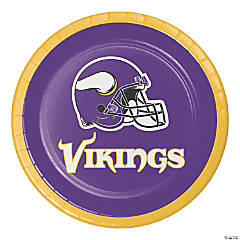 Minnesota Vikings Party Supplies Tailgating Kit, Serves 8 Guests 