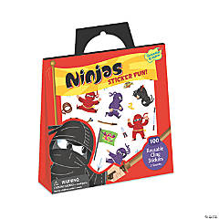 Ninjas Reusable Sticker Tote