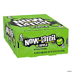 Now & Later<sup>®</sup> Apple Fruit Chews Candy - 24 Pc.